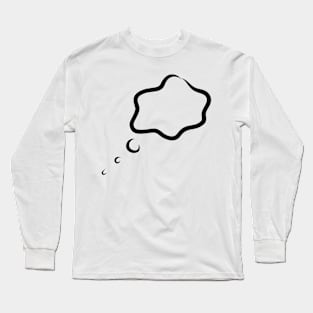 Thinking bubble Long Sleeve T-Shirt